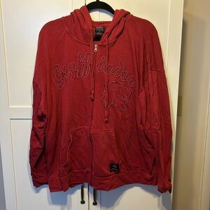 Harry Potter Gryffindor zip up hoodie